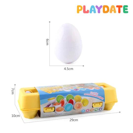 Playdate Matching Eggs | The Nest Attachment Parenting Hub