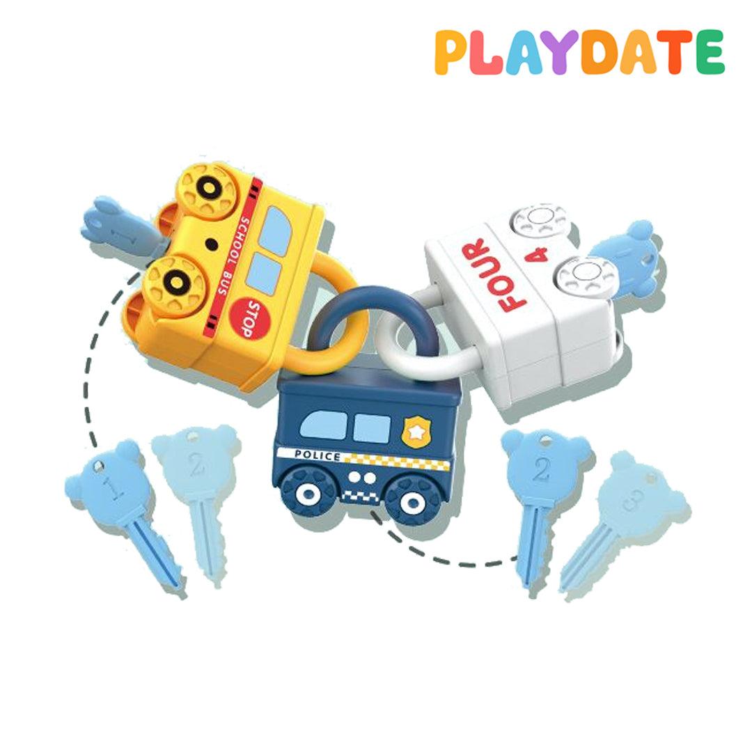 Playdate Matching Train Locks 18m+ | The Nest Attachment Parenting Hub