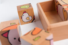 PlayMe Animal Farm Cube Puzzle 1.5+ | The Nest Attachment Parenting Hub
