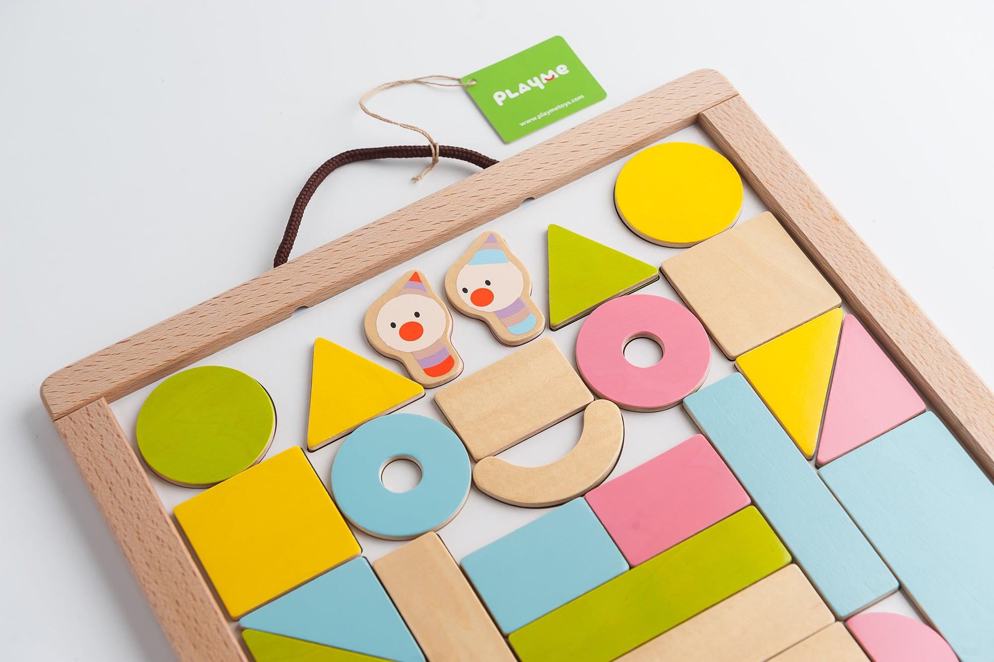 PlayMe Creative Magnetic Puzzle 2+ | The Nest Attachment Parenting Hub