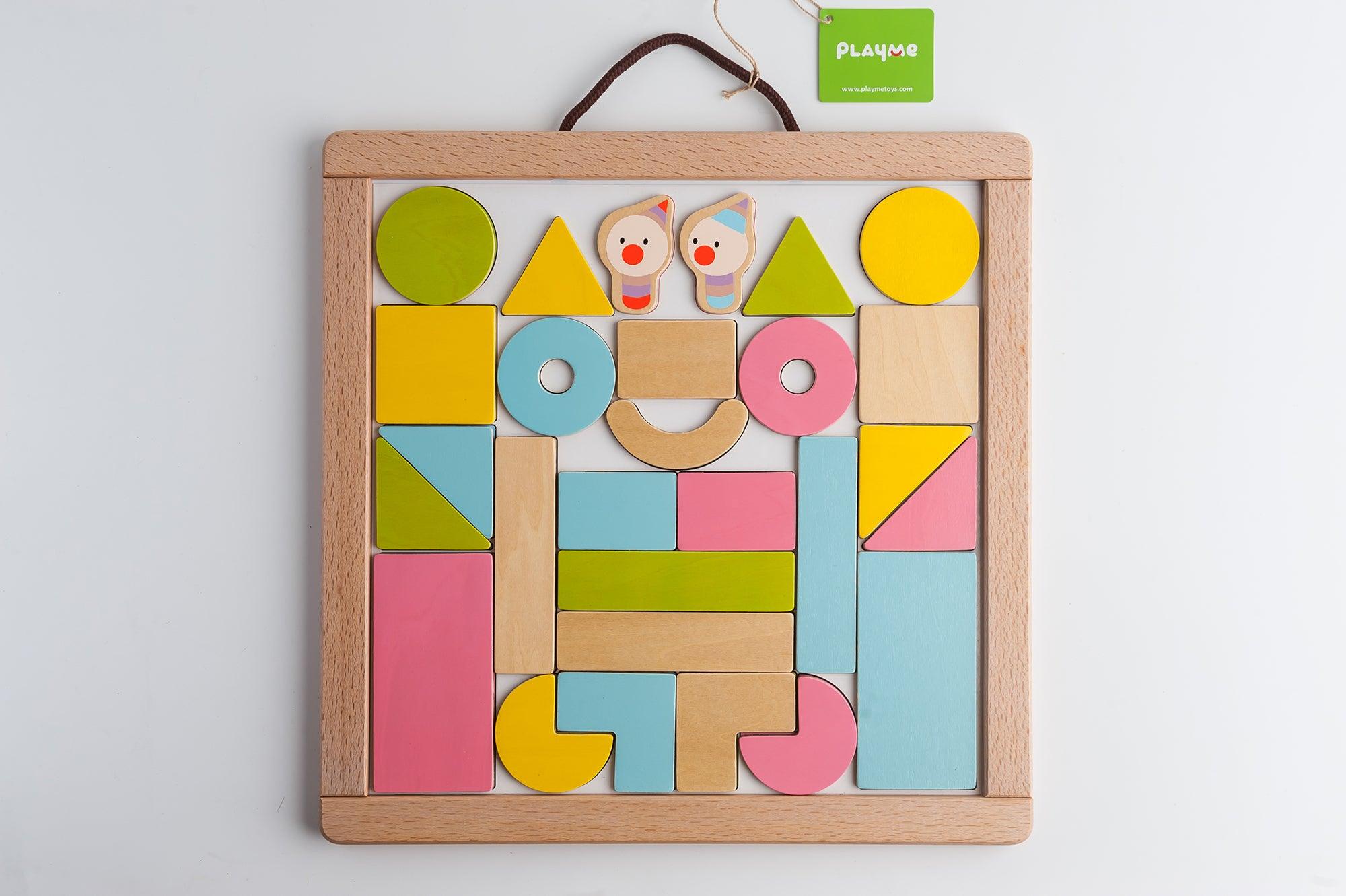 PlayMe Creative Magnetic Puzzle 2+ | The Nest Attachment Parenting Hub