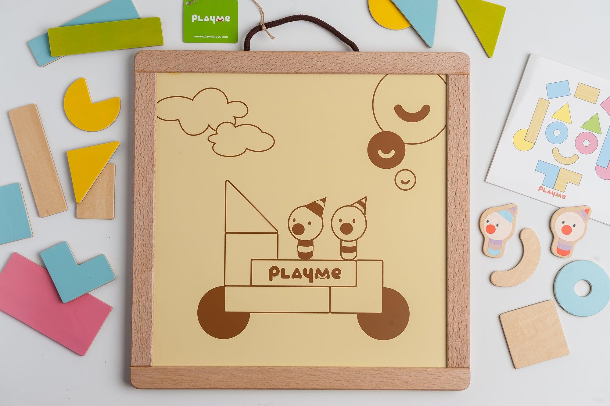 PlayMe Creative Magnetic Puzzle 2+ | The Nest Attachment Parenting Hub