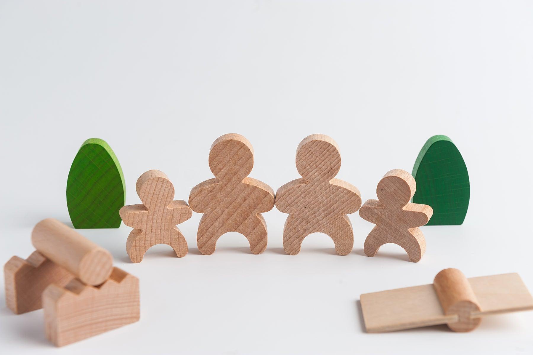 PlayMe Family Domino Expansion Pack - Seesaw Set | The Nest Attachment Parenting Hub