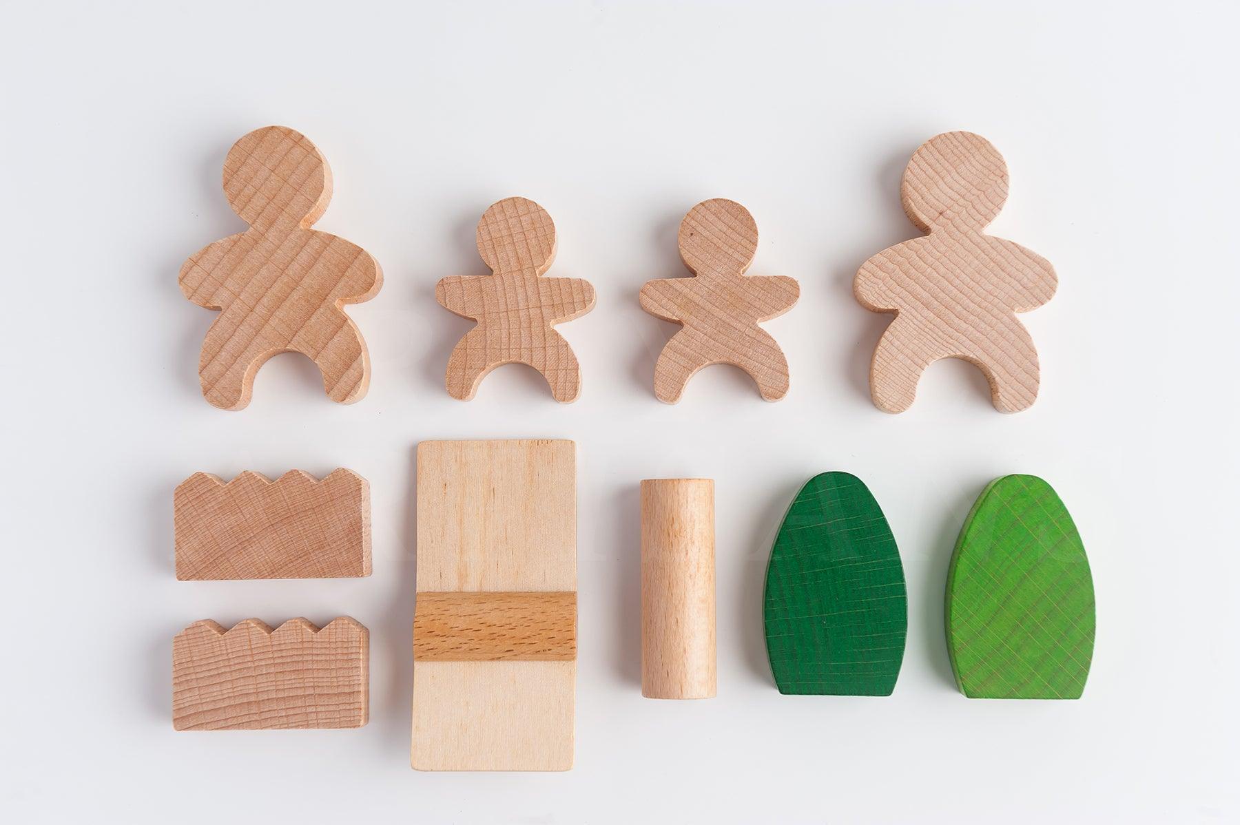 PlayMe Family Domino Expansion Pack - Seesaw Set | The Nest Attachment Parenting Hub