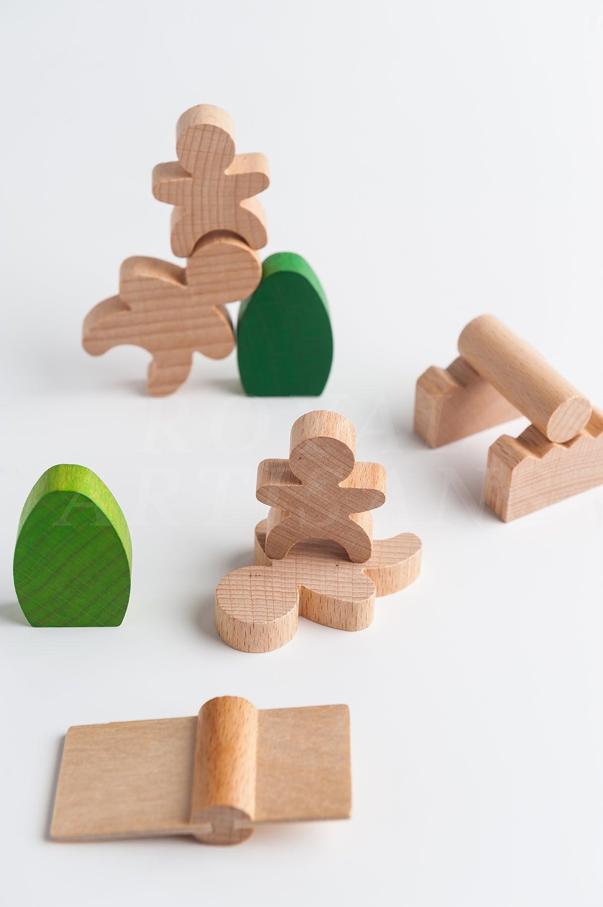 PlayMe Family Domino Expansion Pack - Seesaw Set | The Nest Attachment Parenting Hub