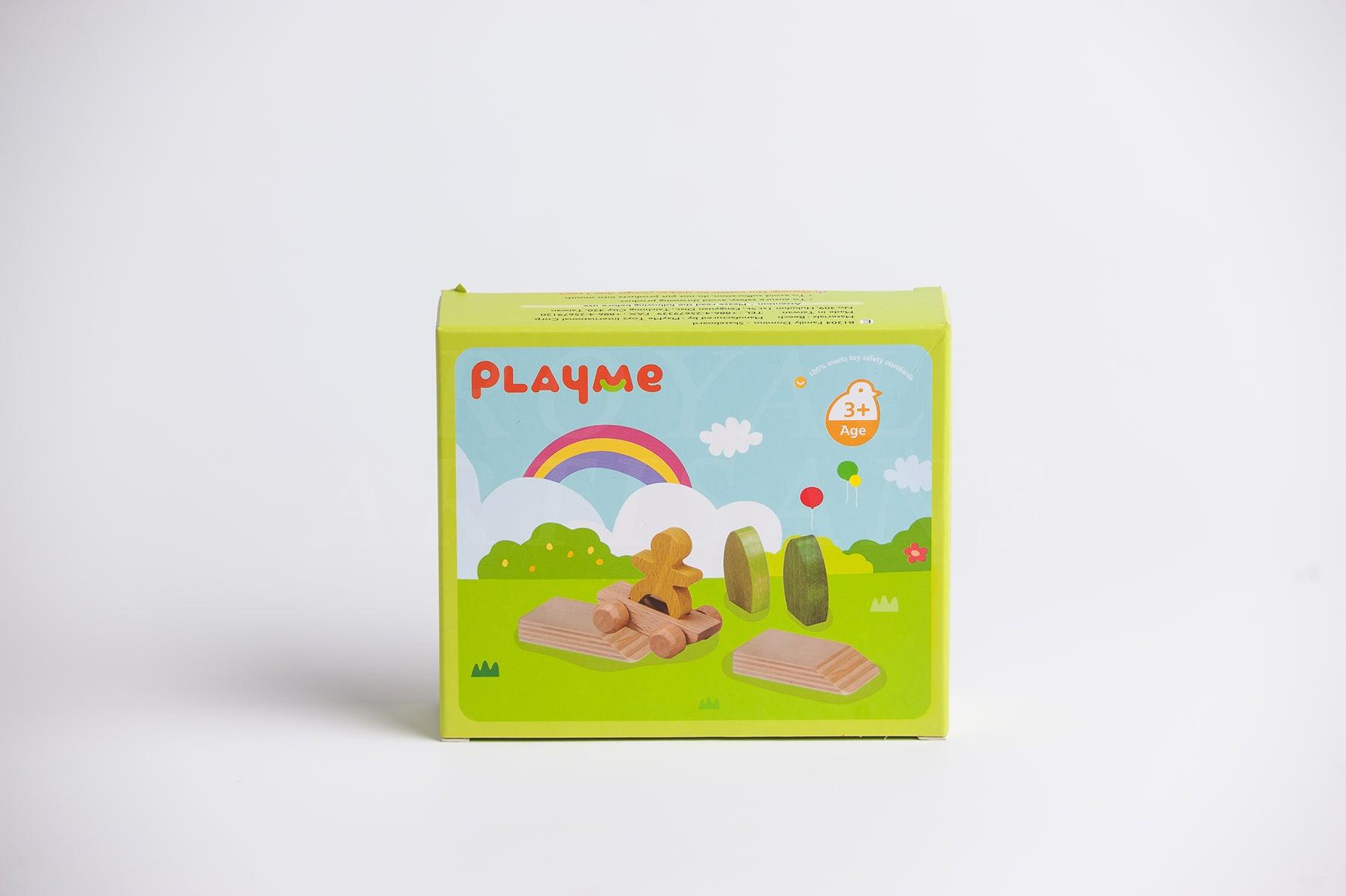 PlayMe Family Domino Expansion Pack - Skateboard Set | The Nest Attachment Parenting Hub