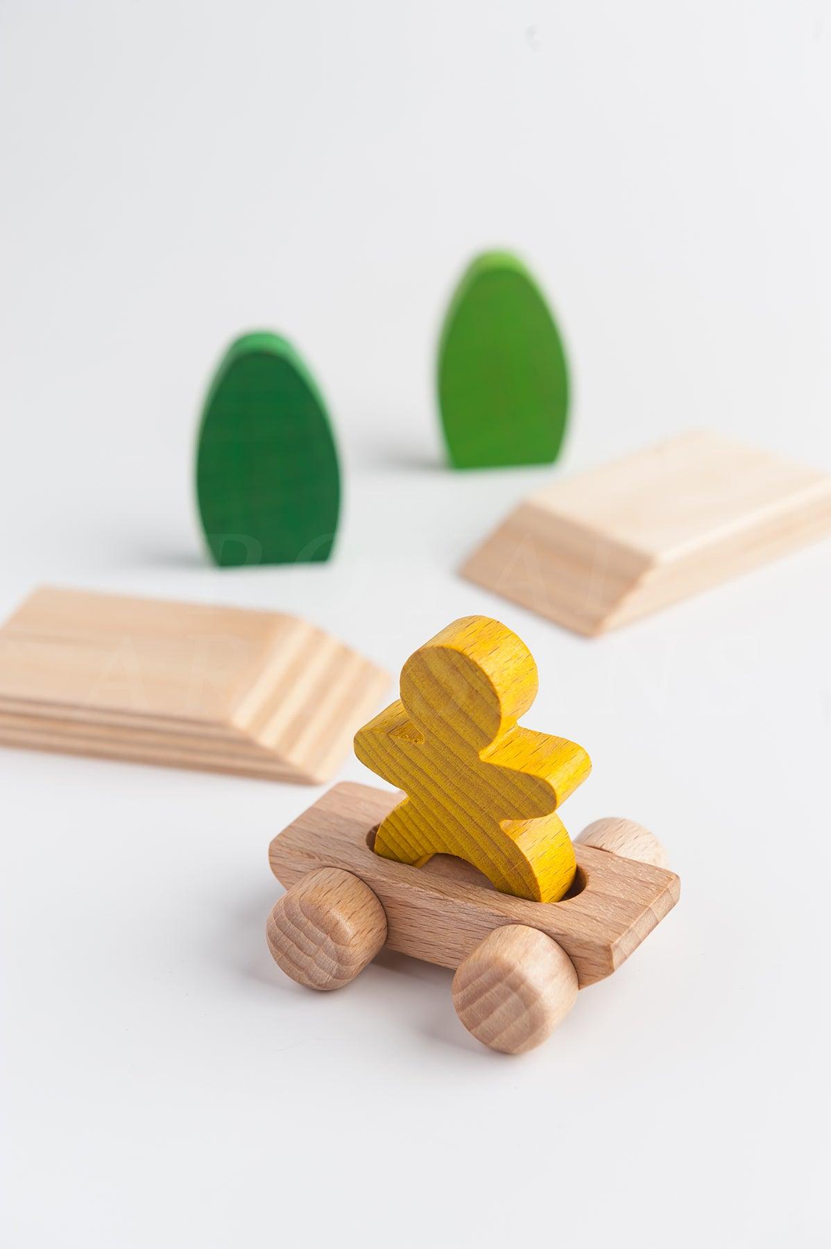 PlayMe Family Domino Expansion Pack - Skateboard Set | The Nest Attachment Parenting Hub