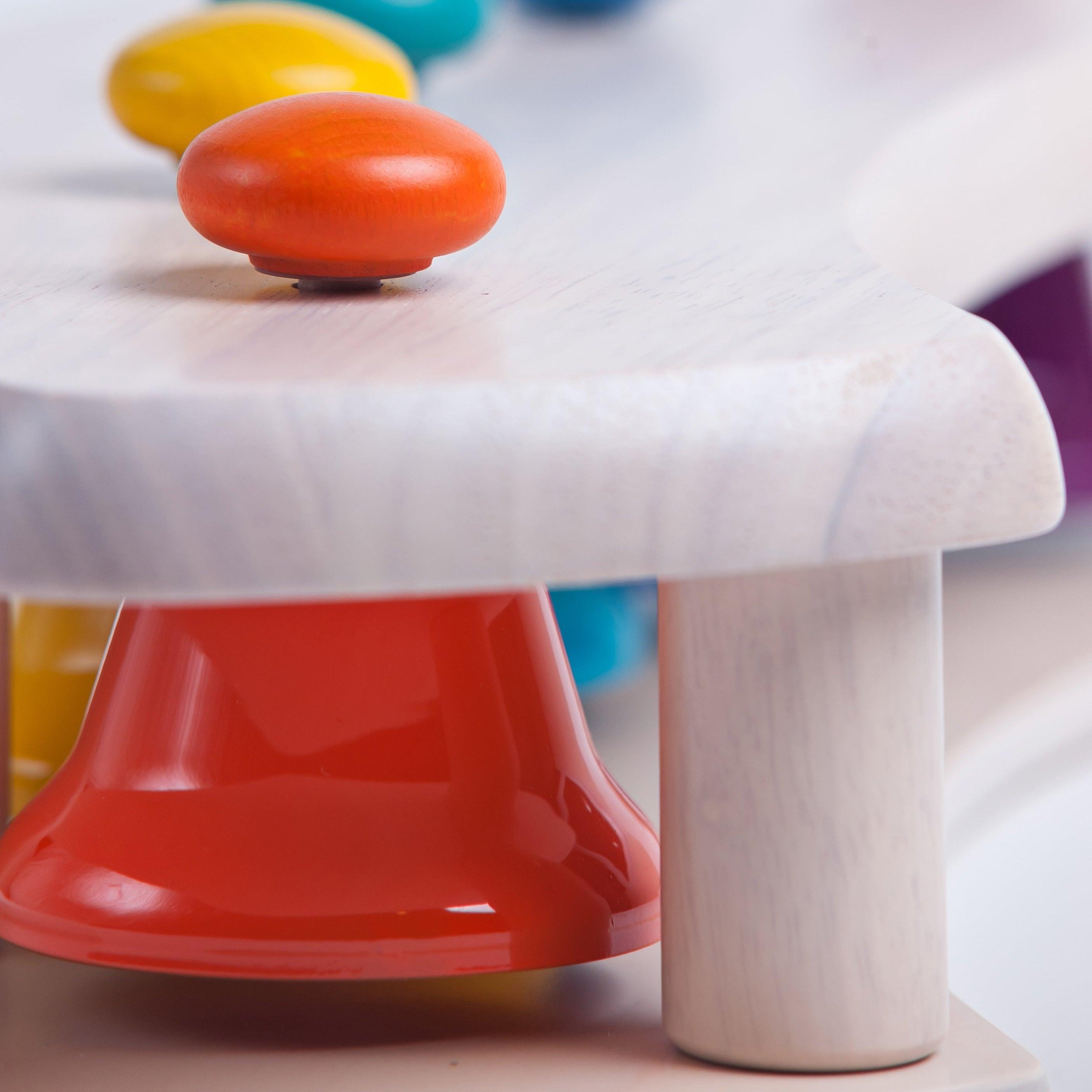 PlayMe Pat Bells 5 Bells Pentatonic Scale | The Nest Attachment Parenting Hub