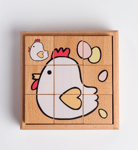 PlayMe Pat Bells 5 Bells Pentatonic Scale with FREE (1) Cube Puzzle | The Nest Attachment Parenting Hub