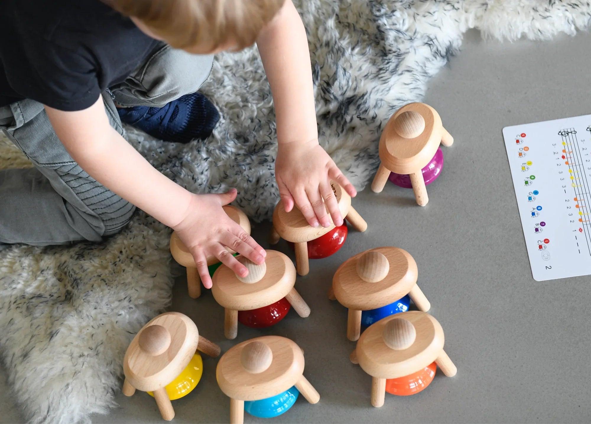 PlayMe Pat Bells 8 Keys 3+ | The Nest Attachment Parenting Hub