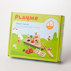 PlayMe Pluck Carrot | The Nest Attachment Parenting Hub