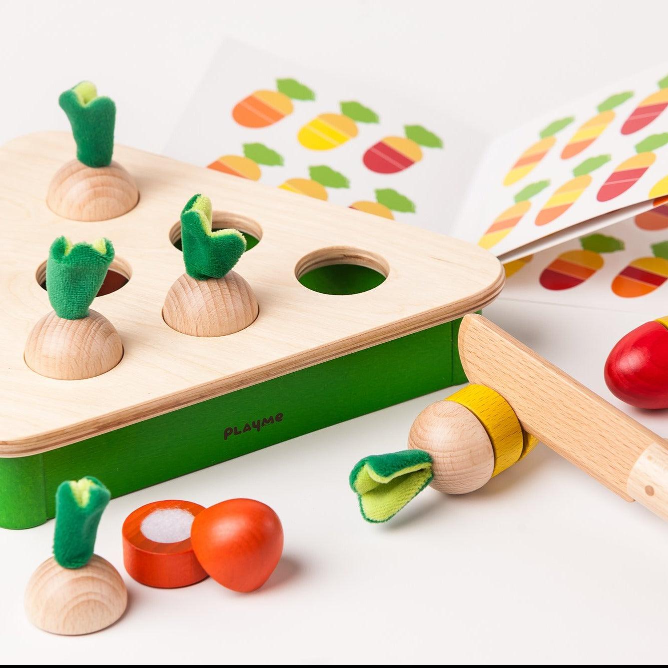 PlayMe Pluck Carrot | The Nest Attachment Parenting Hub