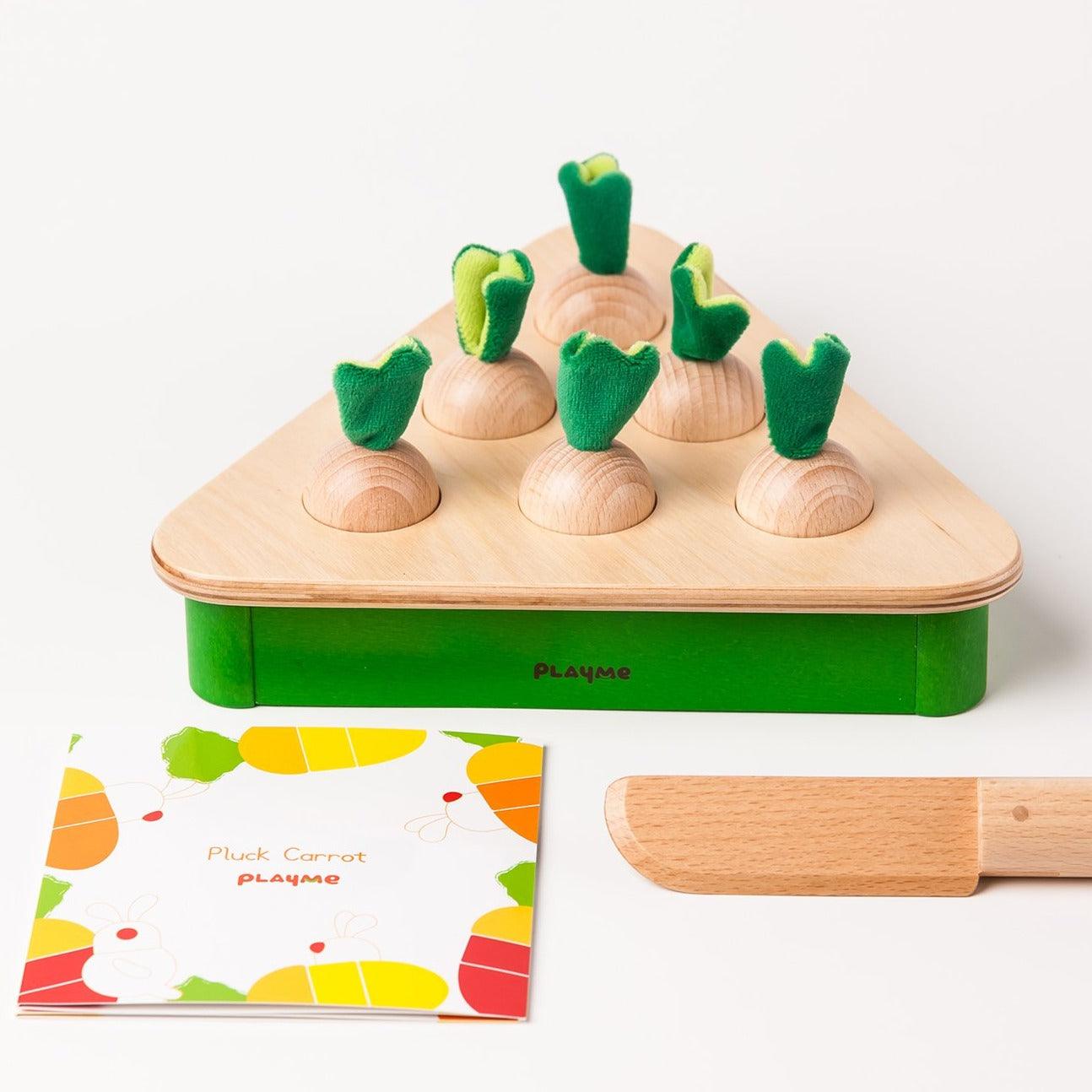 PlayMe Pluck Carrot | The Nest Attachment Parenting Hub