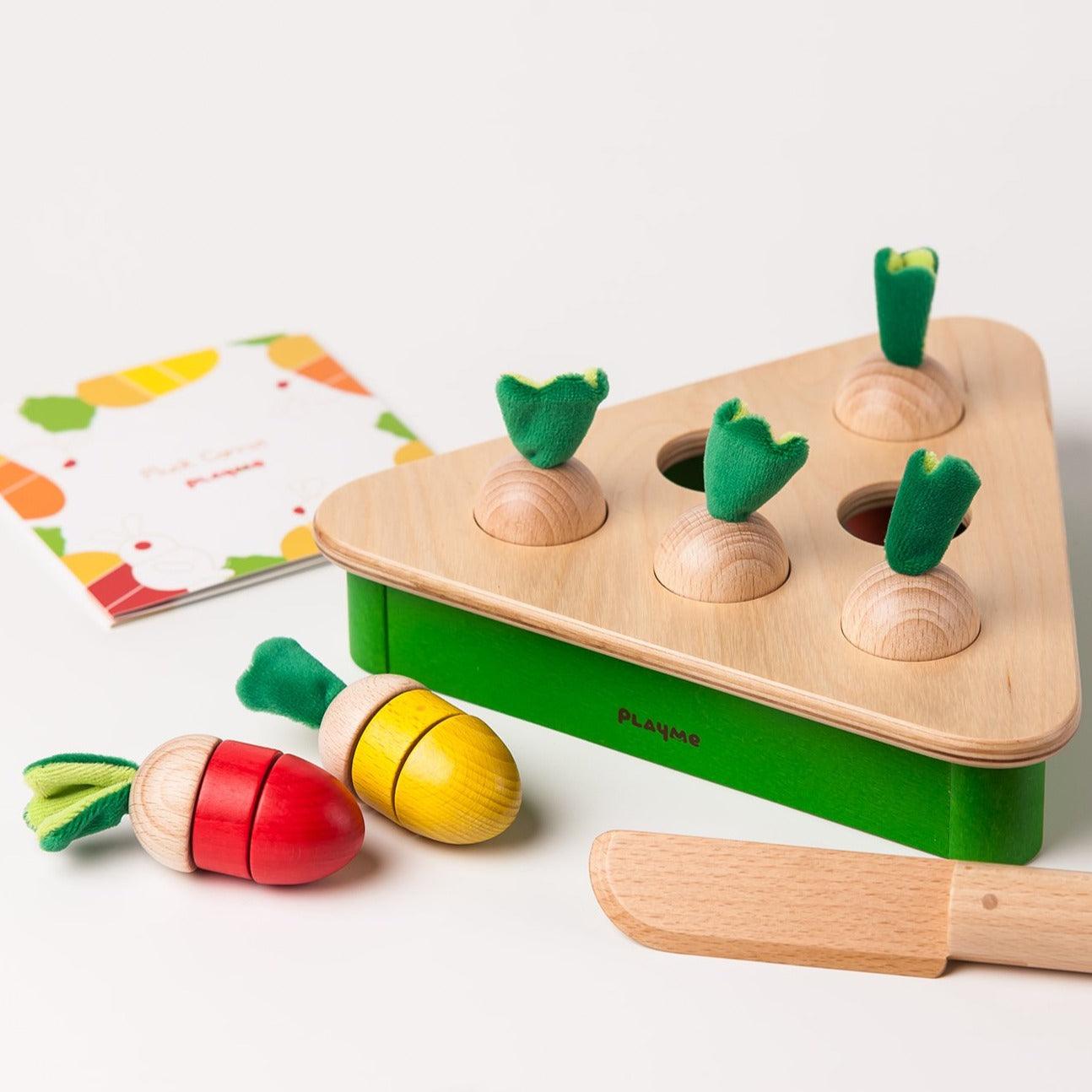 PlayMe Pluck Carrot | The Nest Attachment Parenting Hub