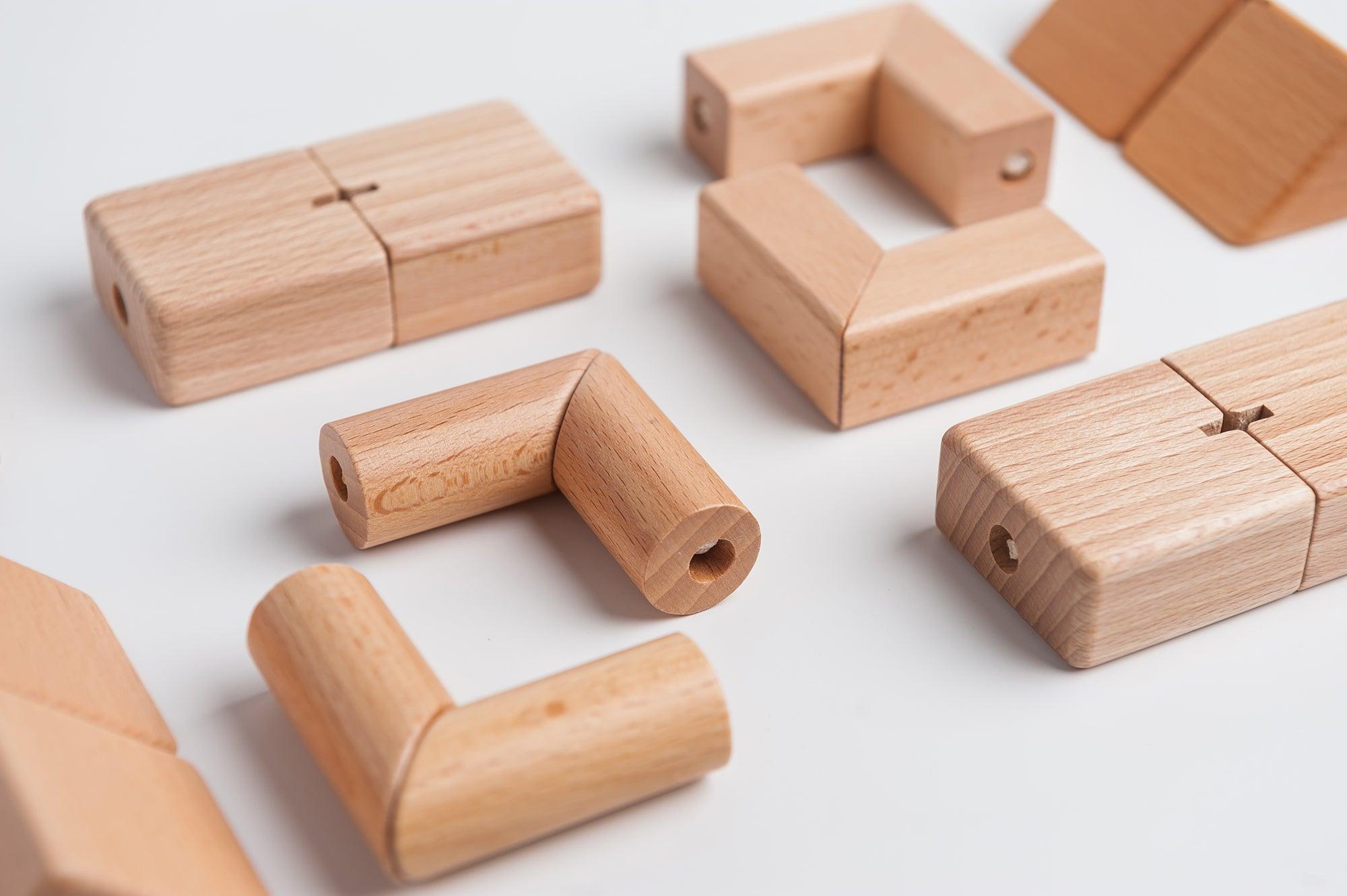 PlayMe Transformable Blocks 40 pc Set | The Nest Attachment Parenting Hub