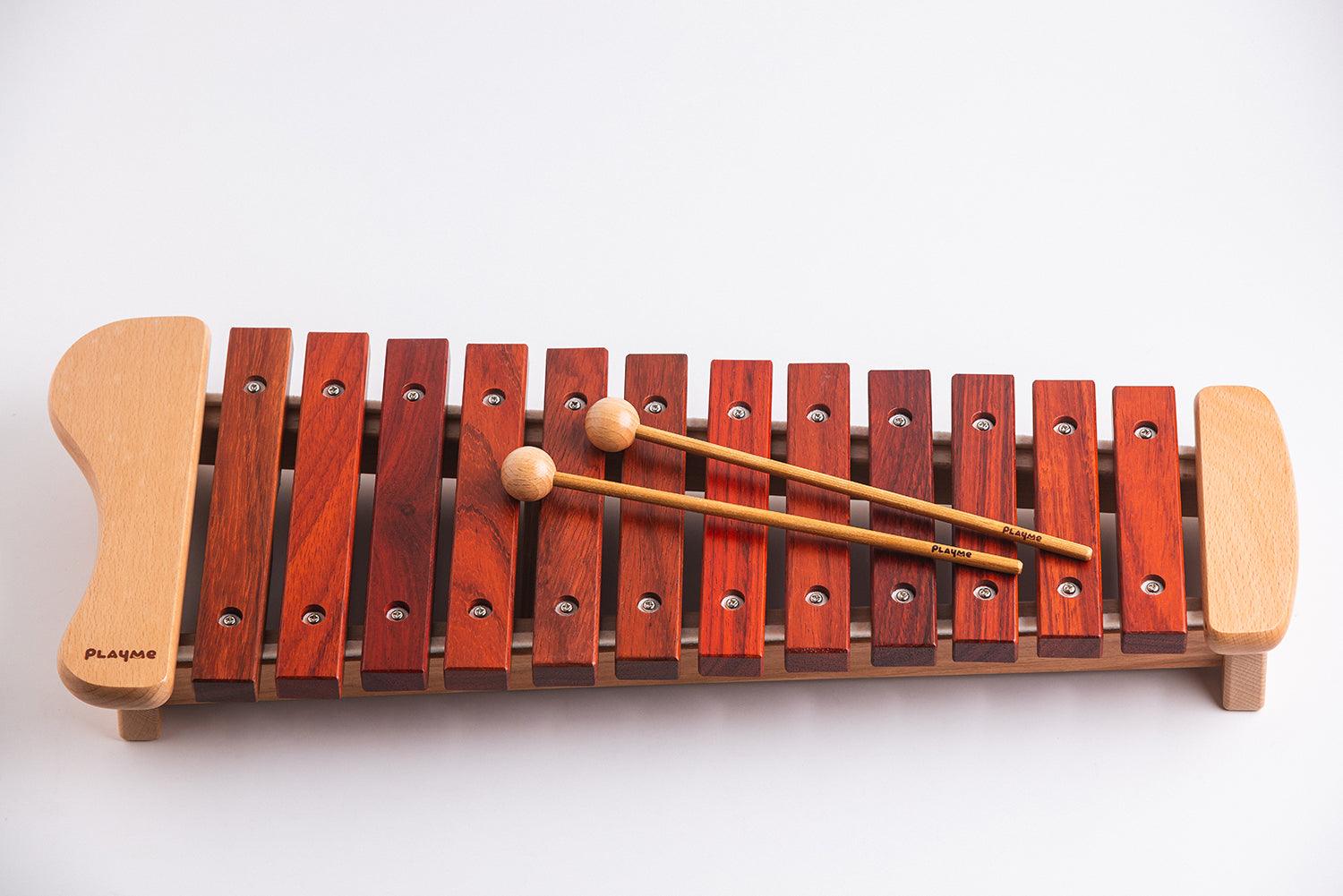 PlayMe Wooden Xylophone 12 Keys 3+ | The Nest Attachment Parenting Hub