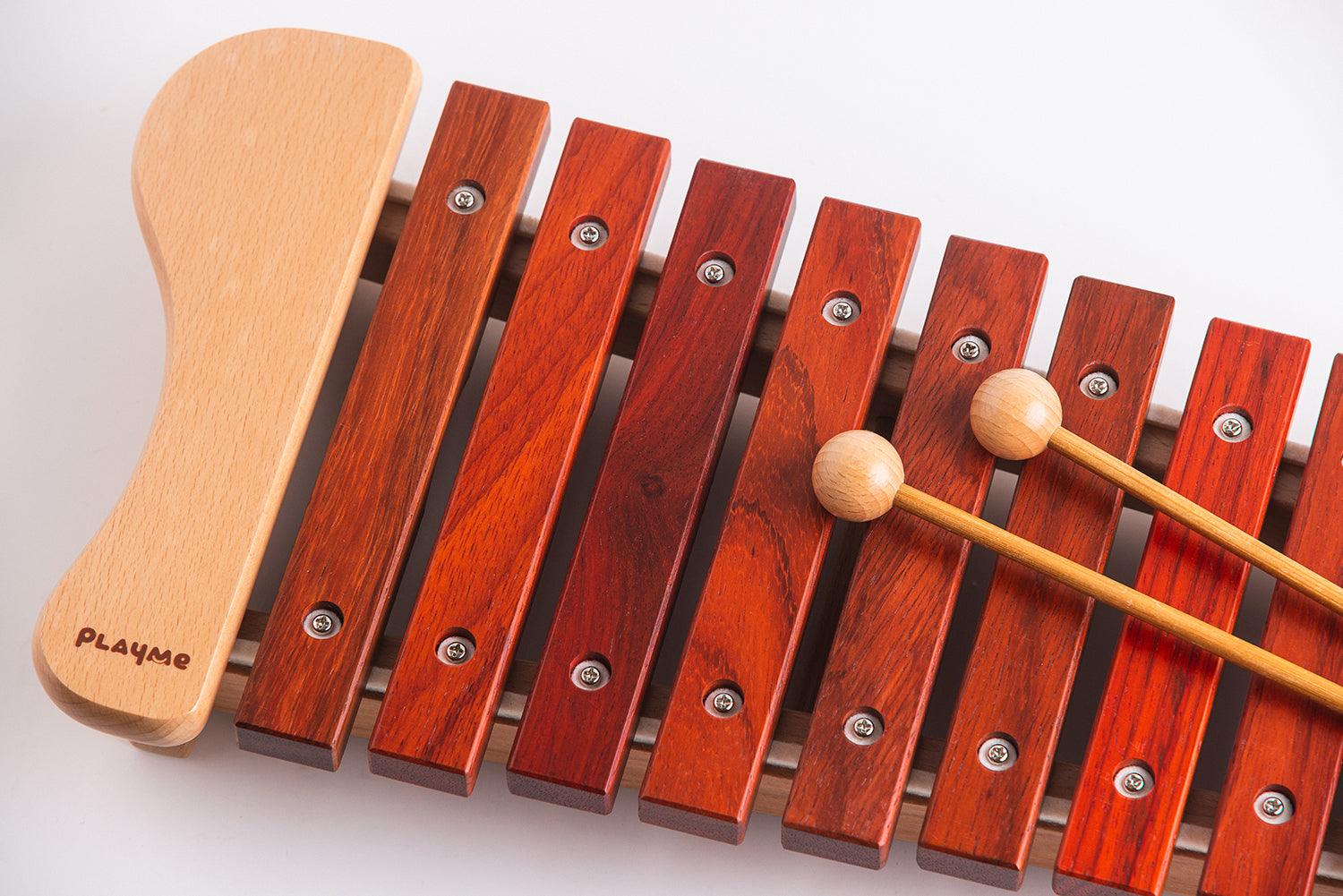 PlayMe Wooden Xylophone 12 Keys 3+ | The Nest Attachment Parenting Hub