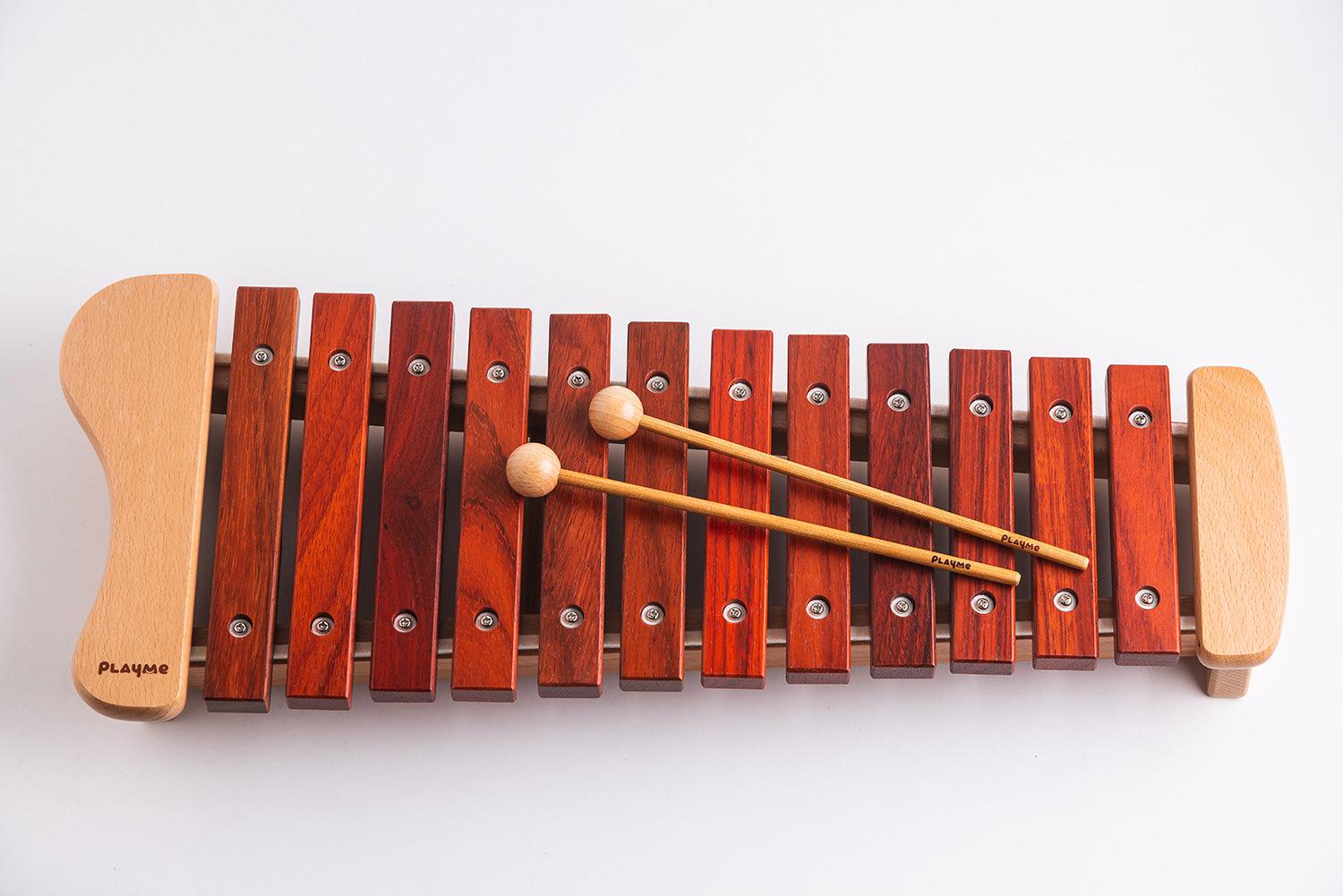 PlayMe Wooden Xylophone 12 Keys 3+ | The Nest Attachment Parenting Hub