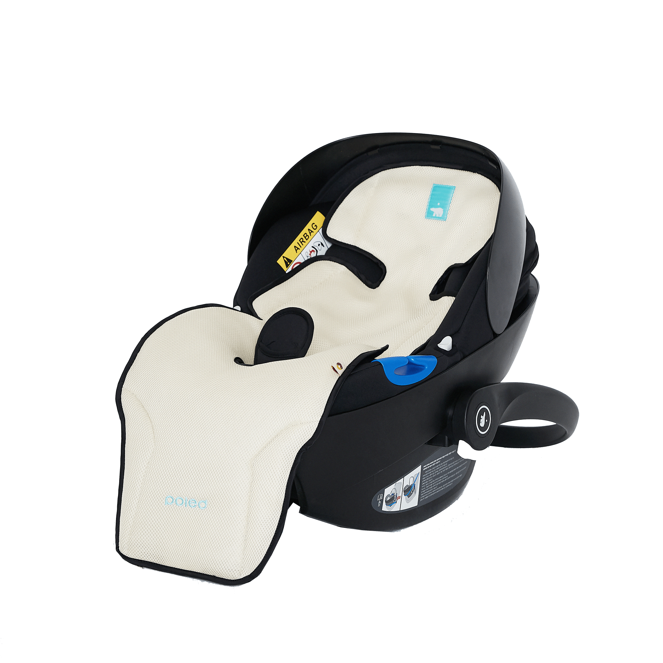 Poled Airluv Donut Liner 0m+ | The Nest Attachment Parenting Hub