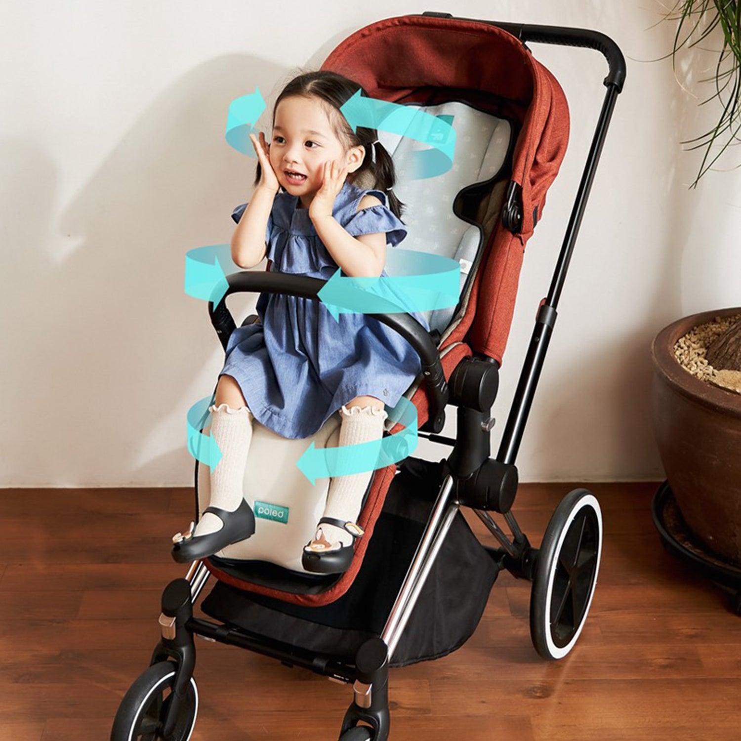 Poled Airluv Lollipop Cooling Seat Liner (Series 3) 0m+ | The Nest Attachment Parenting Hub