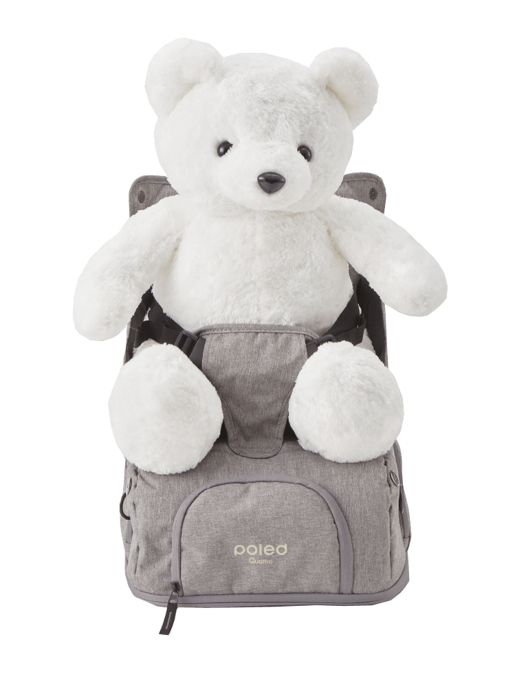 Poled Going Bear Bag & Booster Seat | The Nest Attachment Parenting Hub