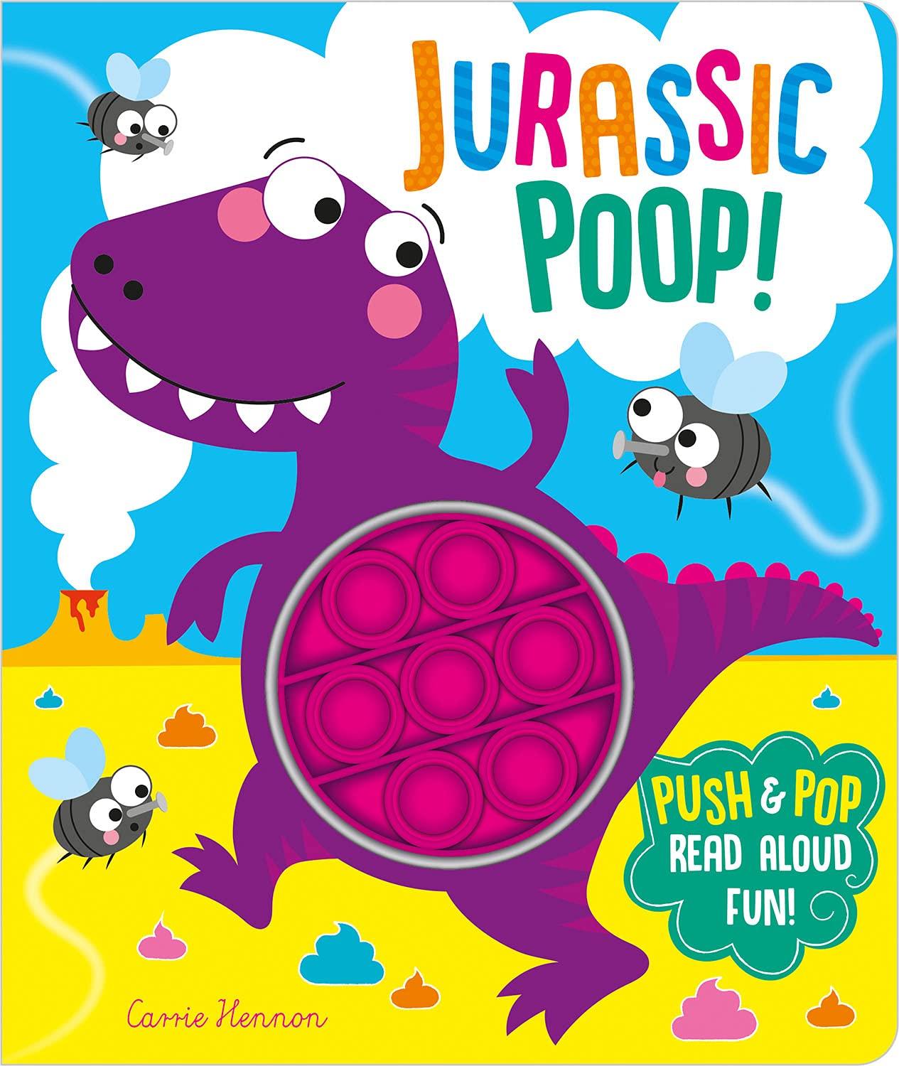 Push Pop Bubble Book - Jurassic Poop 2+ | The Nest Attachment Parenting Hub