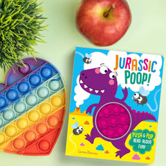Push Pop Bubble Book - Jurassic Poop 2+ | The Nest Attachment Parenting Hub