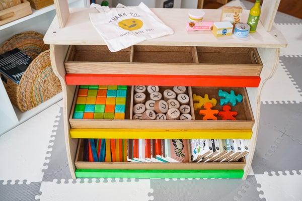 Qtoys 2 in 1 Shop Theatre 450 | The Nest Attachment Parenting Hub