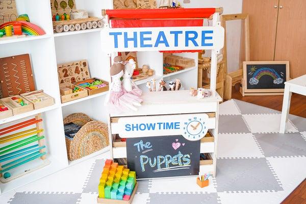 Qtoys 2 in 1 Shop Theatre 450 | The Nest Attachment Parenting Hub