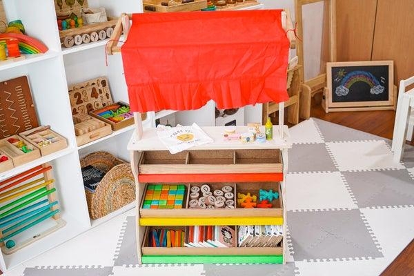 Qtoys 2 in 1 Shop Theatre 450 | The Nest Attachment Parenting Hub