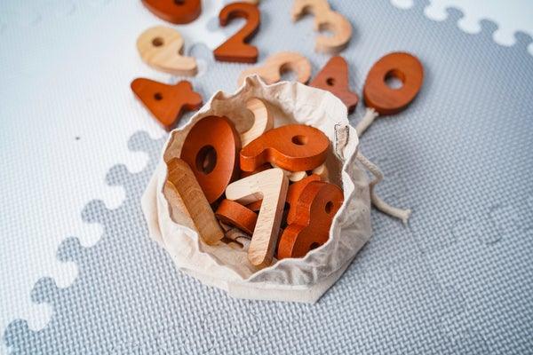 QToys 2 Tone Numbers (set of 20) 572 | The Nest Attachment Parenting Hub