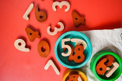 QToys 2 Tone Numbers (set of 20) 572 | The Nest Attachment Parenting Hub
