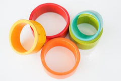 QToys Bamboo Stacking Rings 657 | The Nest Attachment Parenting Hub
