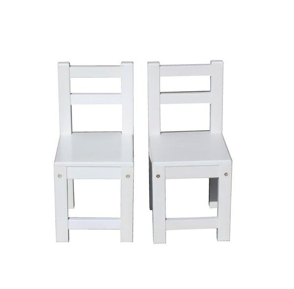 Qtoys Children's White Table & Chair Set 033 & 091 | The Nest Attachment Parenting Hub