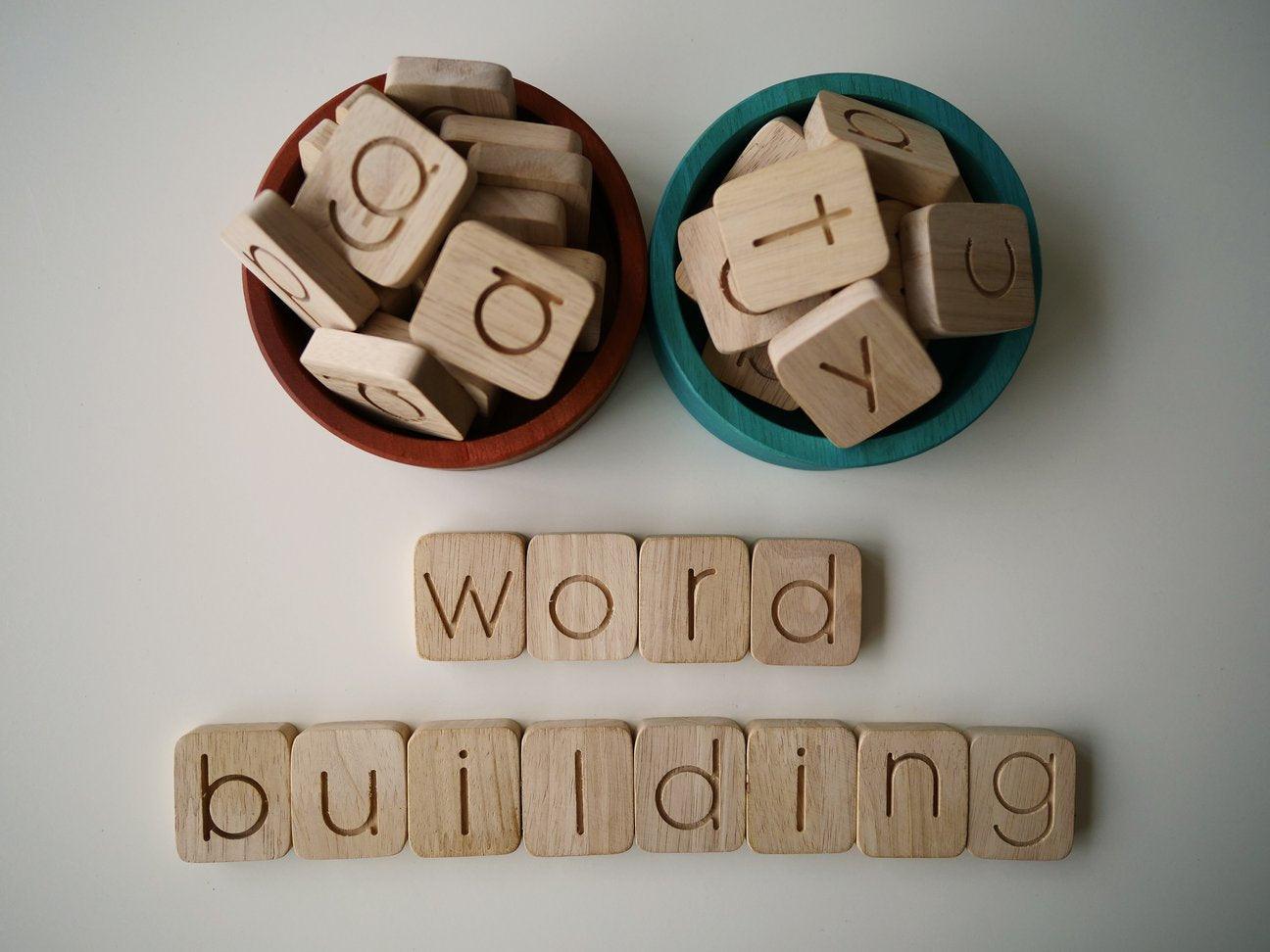 QToys CVC Word Building Kit 589 | The Nest Attachment Parenting Hub