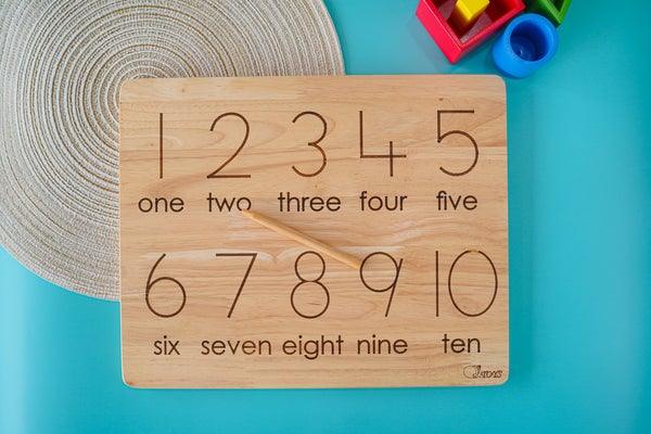 QToys Double Sided Counting Board 659 | The Nest Attachment Parenting Hub
