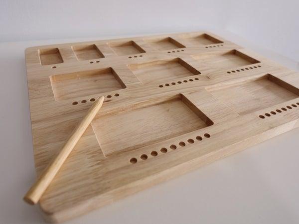 QToys Double Sided Counting Board 659 | The Nest Attachment Parenting Hub