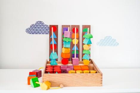 Qtoys Jumbo Sequencing Blocks 982 | The Nest Attachment Parenting Hub