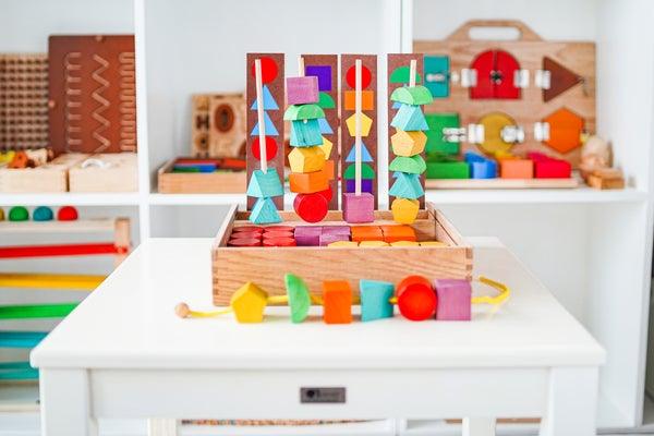 Qtoys Jumbo Sequencing Blocks 982 | The Nest Attachment Parenting Hub