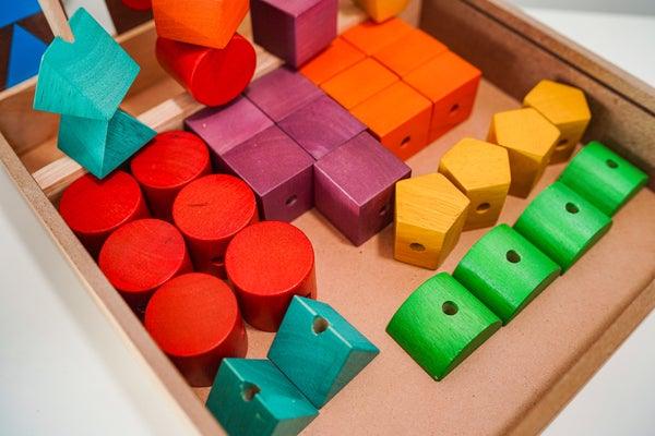 Qtoys Jumbo Sequencing Blocks 982 | The Nest Attachment Parenting Hub