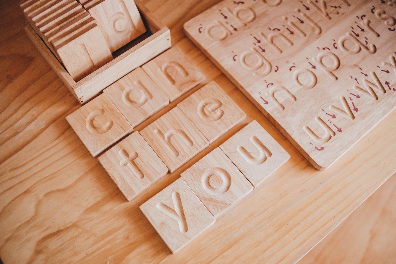 QToys Lowercase Letters Spelling Tiles | The Nest Attachment Parenting Hub