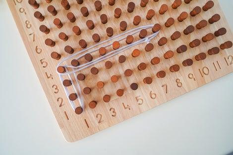 QToys Math Activity Board 519 | The Nest Attachment Parenting Hub