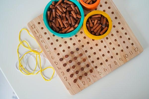 QToys Math Activity Board 519 | The Nest Attachment Parenting Hub