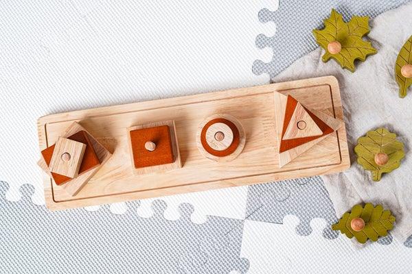 Qtoys Natural Shape Sorter 513 | The Nest Attachment Parenting Hub