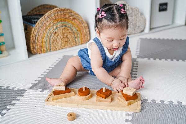 Qtoys Natural Shape Sorter 513 | The Nest Attachment Parenting Hub