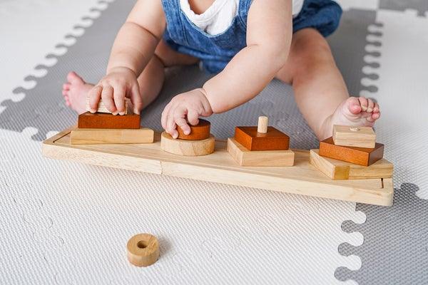 Qtoys Natural Shape Sorter 513 | The Nest Attachment Parenting Hub