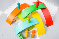 QToys Rainbow Arch Set 529 | The Nest Attachment Parenting Hub