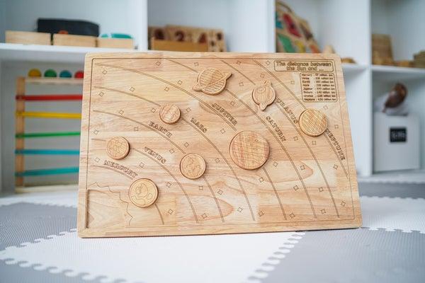 QToys Solar System Puzzle 843 | The Nest Attachment Parenting Hub