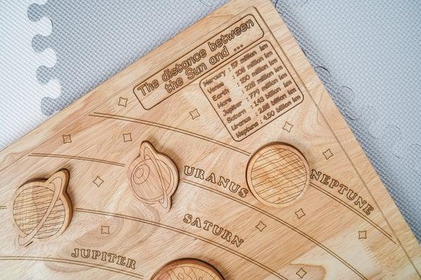 QToys Solar System Puzzle 843 | The Nest Attachment Parenting Hub