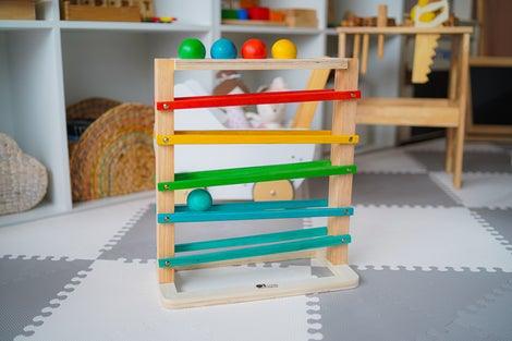 Qtoys Track a Ball Rack 109 | The Nest Attachment Parenting Hub